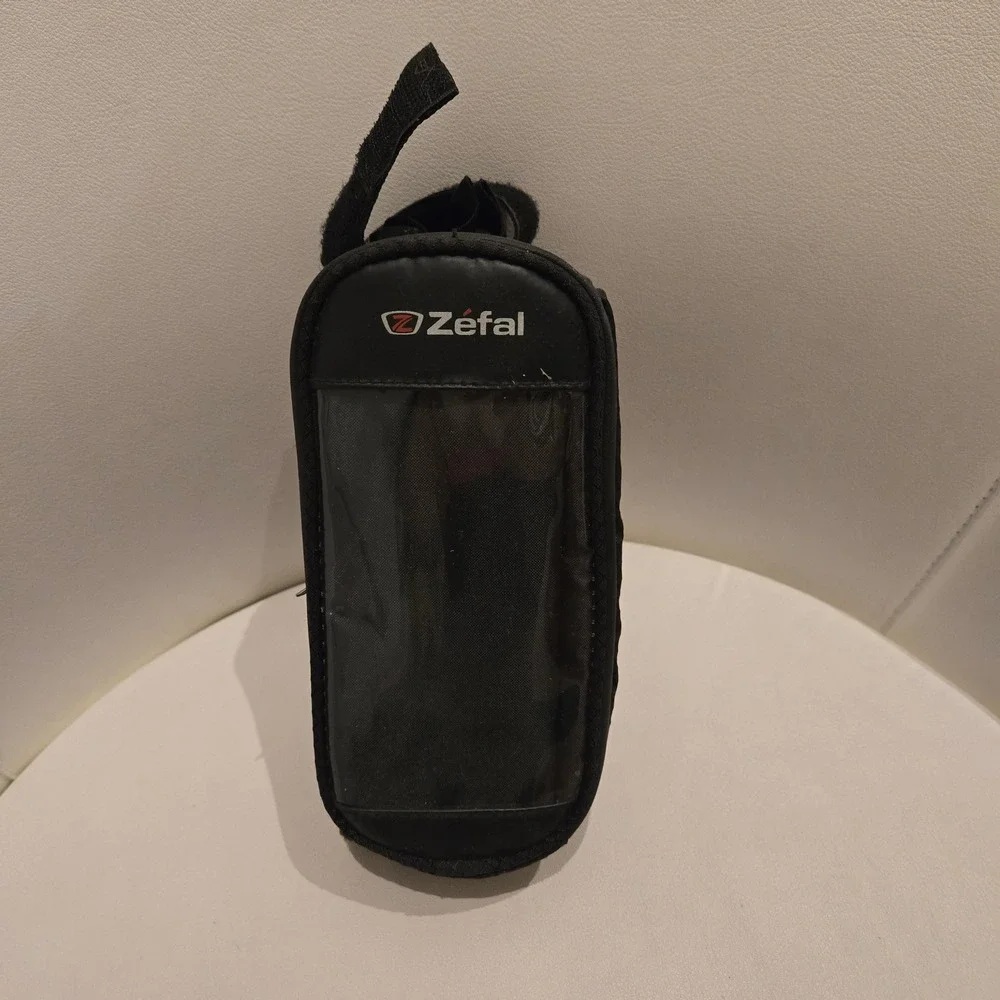 Zefal Black Bicycle Bike Saddle Bag Pouch Storage Case with Reflective Trim